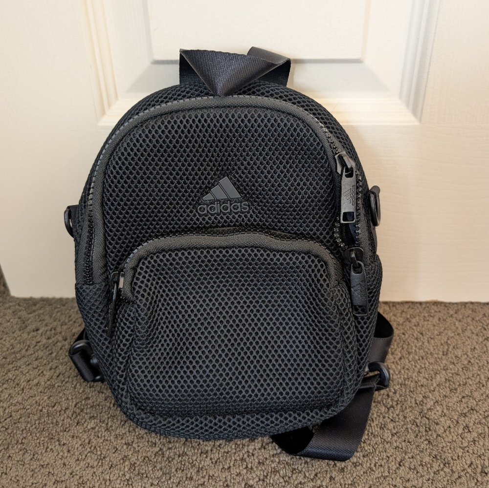 Adidas Black Mesh Men's Backpack